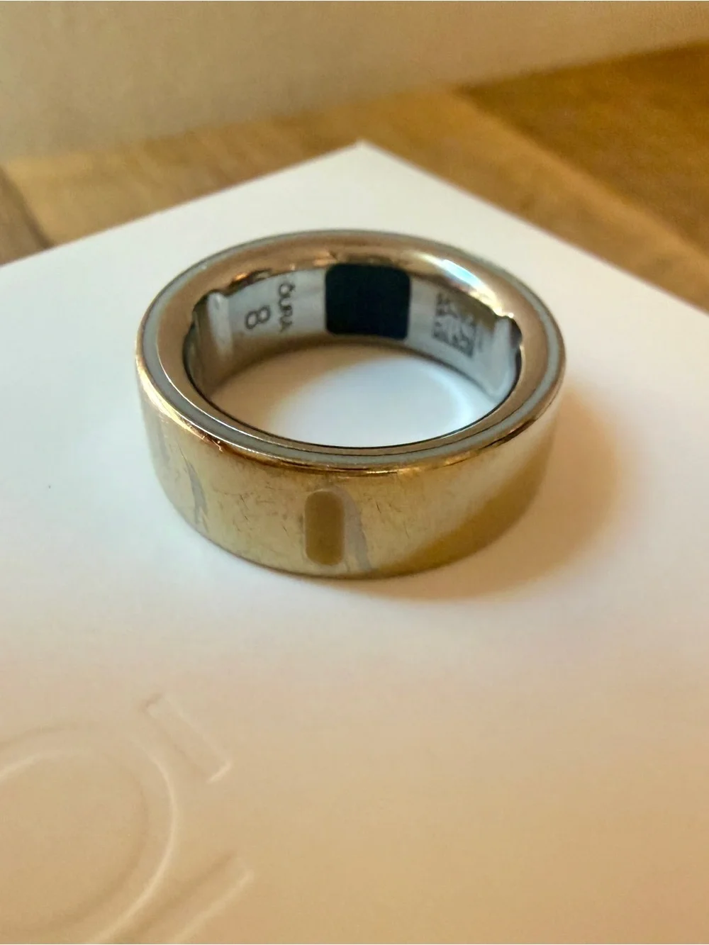 Oura Gold Metallic Ring